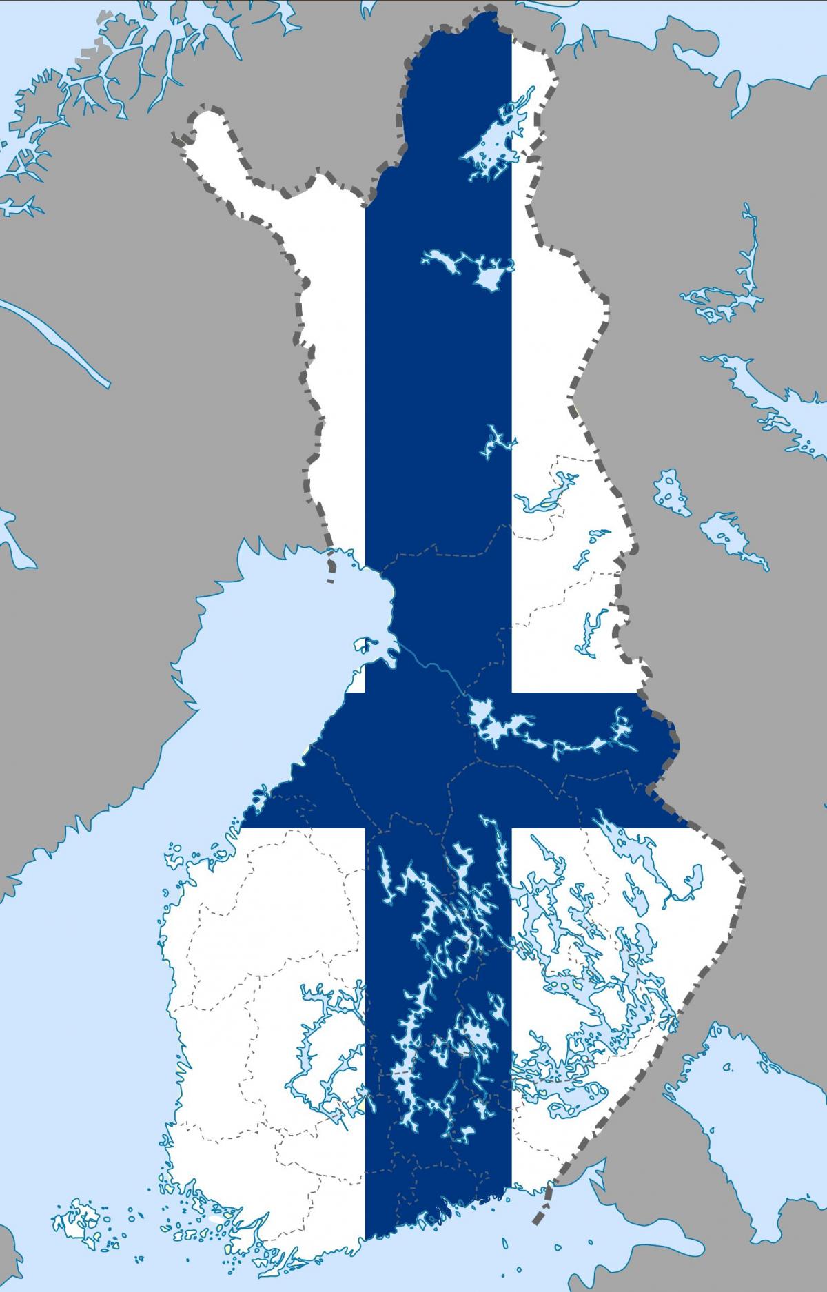 Finland peta bendera