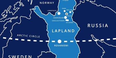 Peta saariselka Finland